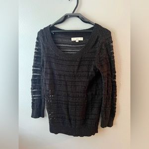 Black long sleeve loft sweater